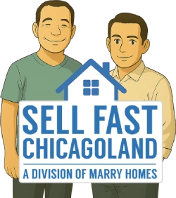 Sell Fast Chicagoland A Division Of Marry Homes Vertical Logo